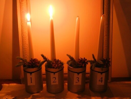 bougies de l'Avent