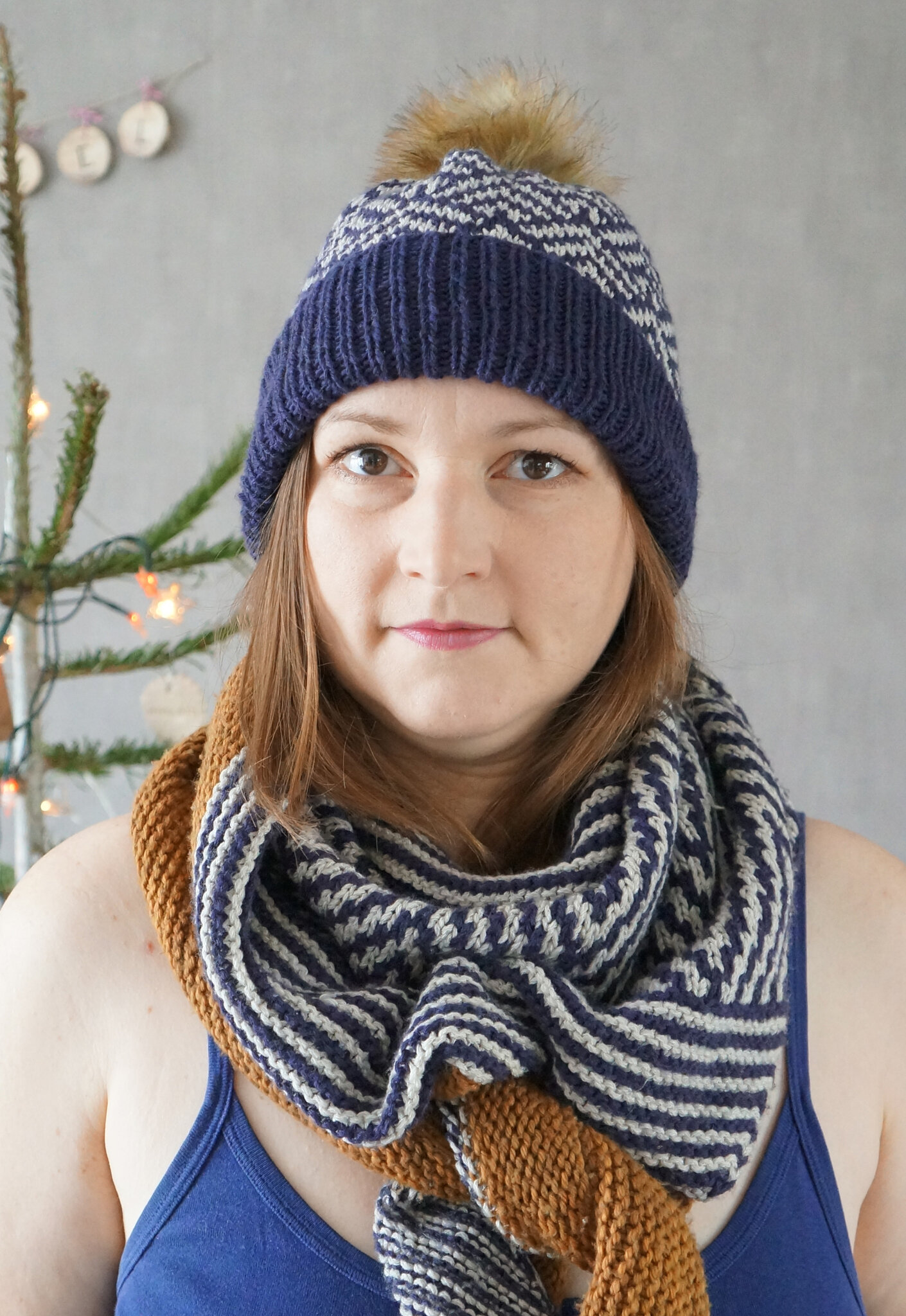 Tuto tricot : bonnet enfant motif norvégien 