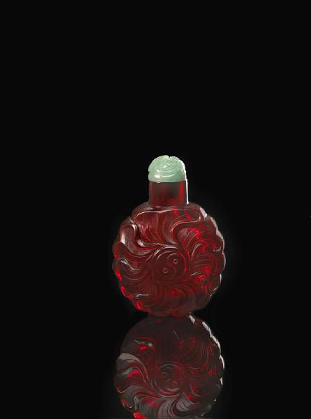 Chinese glass snuff bottles @ Bonhams, Fine Asian Works of Art, 22 Jun ...