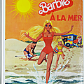 Livre album ... barbie a la mer (1977) * numéro 3 