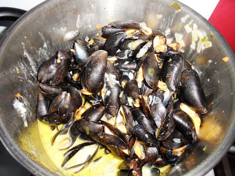 Moules à La Crème Fraîche Moules A La Creme Fraiche Allegee Au Cocon D Angel