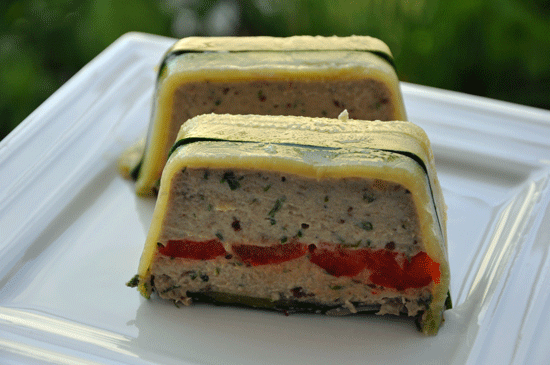 Terrine Courgette Aubergine Au Fromage Frais Chic Gourmand
