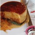 Crème renversée, caramel à l'orange et au chocolat