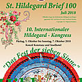 Acontece hoje: 10° congresso internacional sobre hildegarda de bingen na alemanha