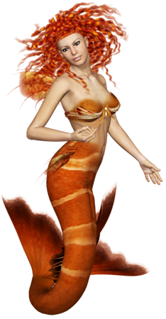 Orange-Mermaid