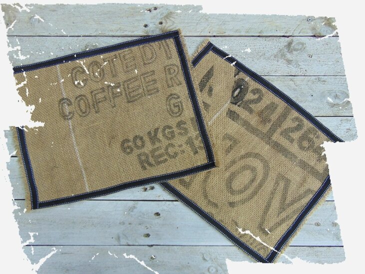 Sets De Table En Toile De Jute Pleasant Home Deco Et Accessoires