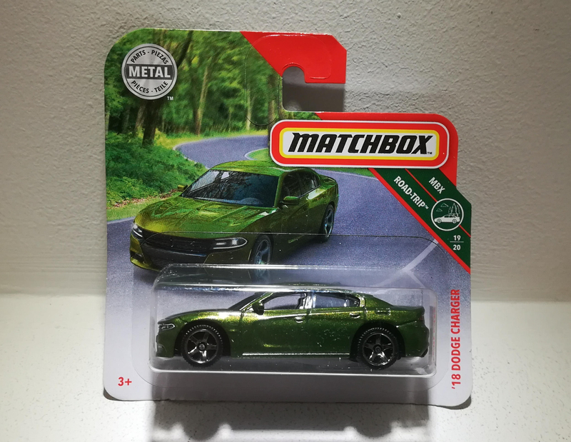 Dodge Charger de 2018 (Matchbox)