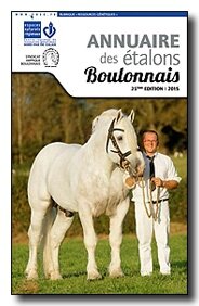 Couverture Annuaire des Etalons Boulonnais 2015