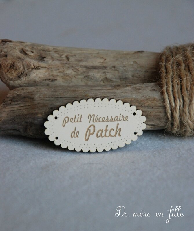 petit nécessaire de patch