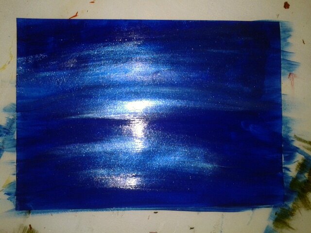 152_Noël et Nouvel an_ Carte Blanc Bleu Argent (6)