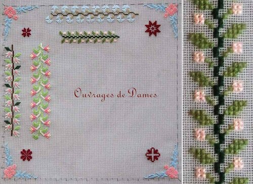 Calendrier De L'avent Cross Stitch Pattern Embroidery Patterns by Les  Petites Croix De Lucie