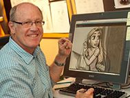 Glen Keane durant la production de Raiponce (2010)