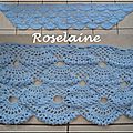 Roselaine 84 Blue shawl