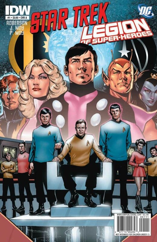 IDW star trek legion of super-heroes 01 cvr a