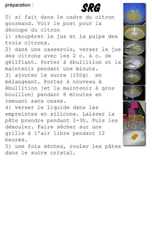 pâte de fruit au citron (page 2)