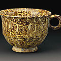 2015_NYR_03720_3231_000(a_rare_yellow-glazed_marbled_pottery_cup_tang_dynasty)