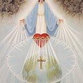 Le rosaire du coeur d'accueil de jésus