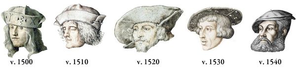 Le bonnet à bords relevés