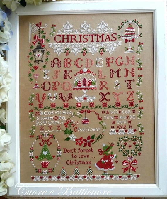 christmas sampler 1