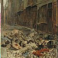 Meissonnier, souvenir de guerre civile (barricade rue de Mortellerie)