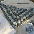 South bay shawlette en cours ...