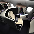 Le nouveau siège cirrus ng de zodiac aerospace...futur siège air france ?