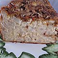 Gâteau invisible au chou-fleur