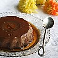 Crème caramel au chocolat