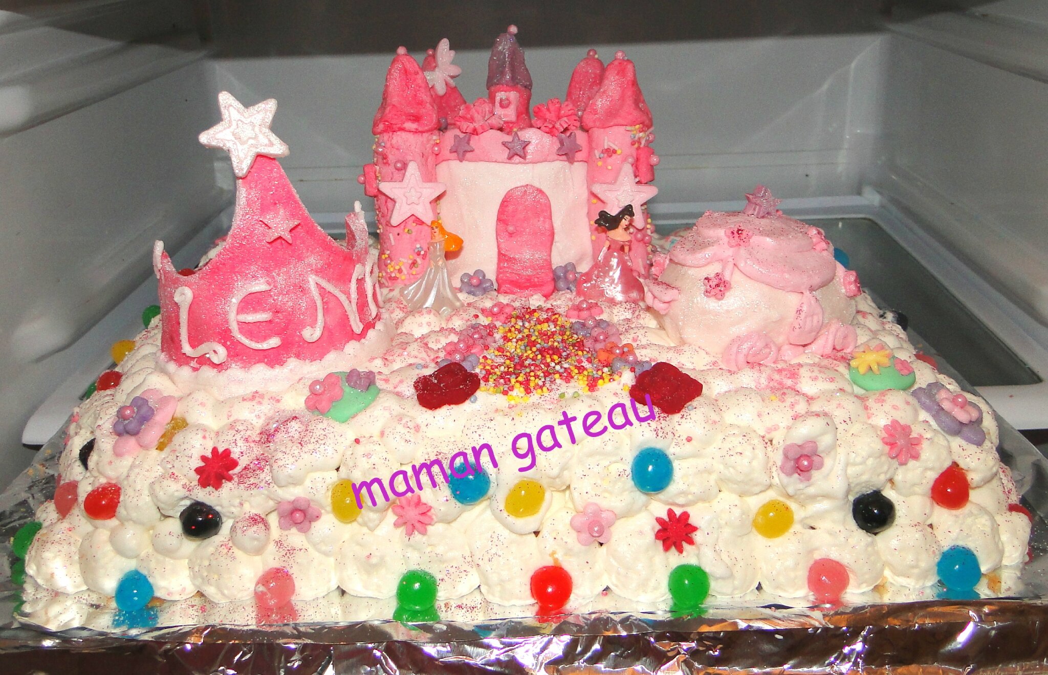 Gateau Chateau De Princesse Maman Gateau Fait Des Gateaux Rigolos