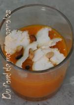 soupe glacée carotte abricot