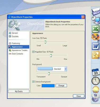 ObjectDock