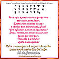 Mensagem do dia 23 de fevereiro 