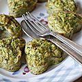 Palets courgette,curry et graines de courge, light