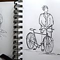 L'homme à la bicyclette : une rencontre touchante