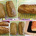 Cake au saumon et raifort