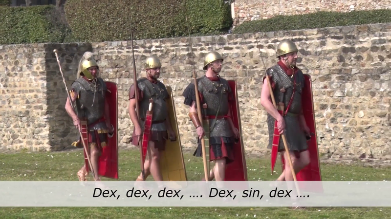 Les techniques de combat de l'armée romaine, présentées par l'association PAX AUGUSTA (6)