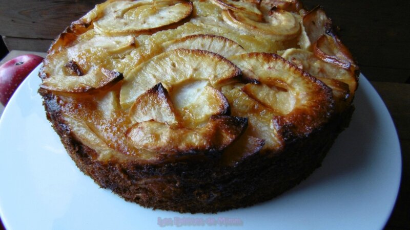 Gâteau-flan aux pommes 2