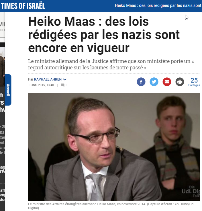 2020-01-27 19_59_02-» Heiko Maas _ des lois rédigées par les nazis sont encore en vigueur - Opera
