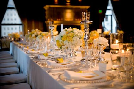 Elegant-Yellow-White-Tablescape