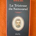 La tristesse du samouraï - victor del arbol