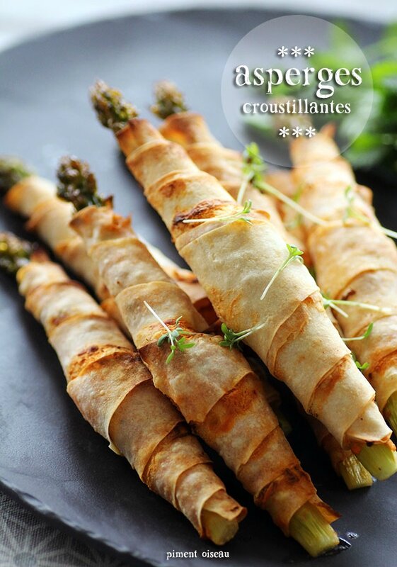 Asperges croustillantes 