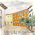 Brignoles place des comtes de Provence