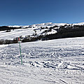 Une journée sublime pour skier !