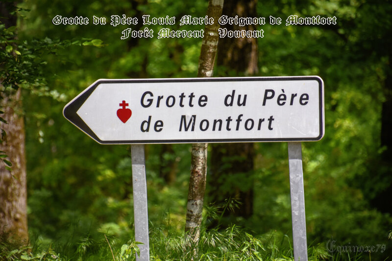 forêt de Mervent-Vouvant grotte louis grignon de montfort (1)