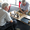 Partie d'échecs au diapason le 23 juin 2022
