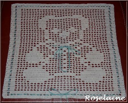 Roselaine33 crochet filet teddy