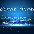 Je vous souhaite à tous une très bonne année 2012