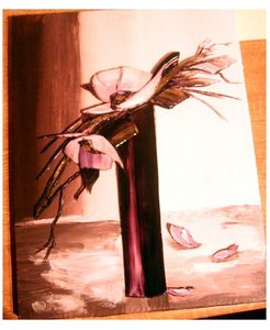 003 fleur maron