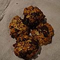 Cookies avoine chocolat 