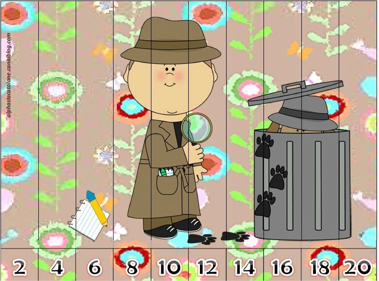 Nombres puzzle 2 en 2 (LaCatalane) 1